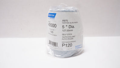 Norton 40500 A975 Norton SG Paper 5inch 127mm - Pack of 100